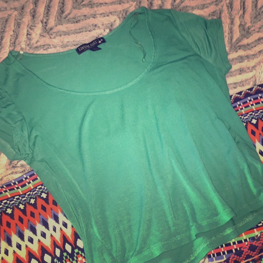 Large crop top